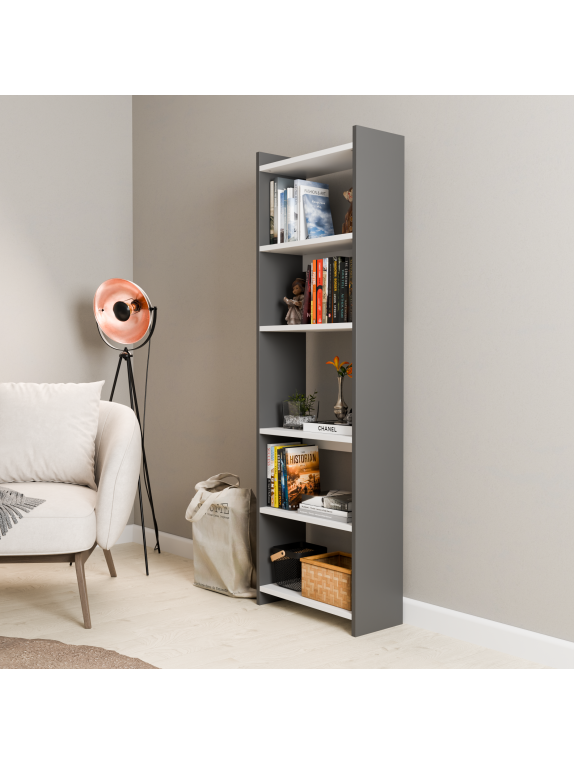 Çalışma Masası-Kitaplık 2'li Takım Siyah Beyaz Çalışma Masası-Kitaplık 2'li Takım Siyah Beyaz