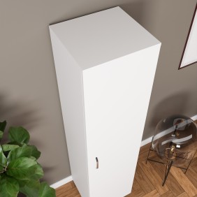 Mat Beyaz Çok Amaçlı Dolap Mat Beyaz Çok Amaçlı Dolap