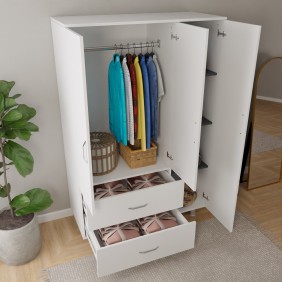 Üç Kapaklı Mat Beyaz Üç Kapaklı Mat Beyaz