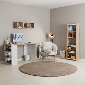 Çalışma Odası Takımı Sepet Beyaz Çalışma Odası Takımı Sepet Beyaz