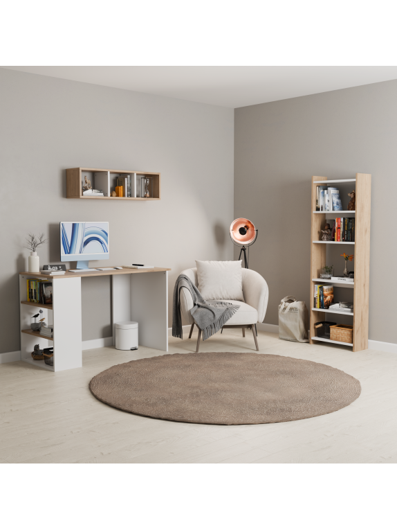 Çalışma Odası Takımı Sepet Beyaz Çalışma Odası Takımı Sepet Beyaz