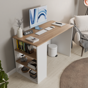 Çalışma Odası Takımı Sepet Beyaz Çalışma Odası Takımı Sepet Beyaz