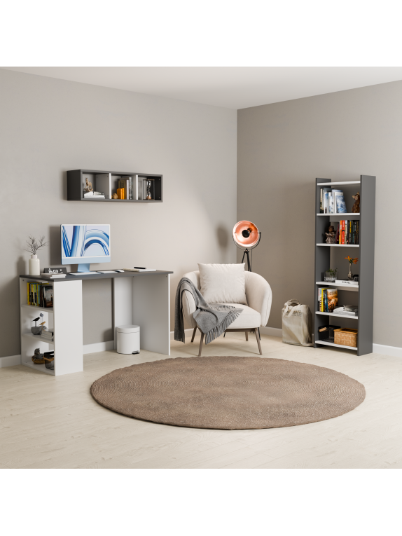 Çalışma Odası Takımı Siyah Beyaz Çalışma Odası Takımı Siyah Beyaz